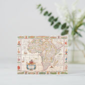 アフリカの地図2 ポストカード (スタンド正面)