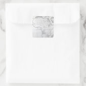 アフリカの地図 スクエアシール (バッグ)