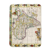 アフリカの地図 |ノバアフリカ マグネット (縦)