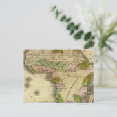 アフリカの地図 ポストカード (スタンド正面)