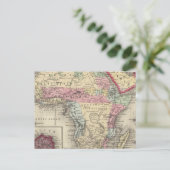 アフリカの地図 ポストカード (スタンド正面)