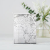 アフリカの地図 ポストカード (スタンド正面)