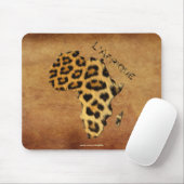 アフリカの地図 マウスパッド (マウス)