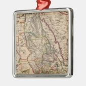 アフリカの地図 メタルオーナメント (左)