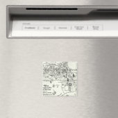 アフリカの地図 | 1500 マグネット (インサイチュ (食洗機))
