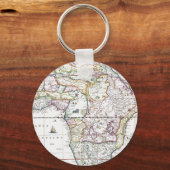 アフリカの地図 | 1696 キーホルダー (正面)
