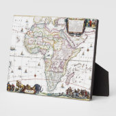 アフリカの地図 | 1696 フォトプラーク (側面)