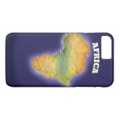 アフリカの地図 Case-Mate iPhoneケース (裏面(横))