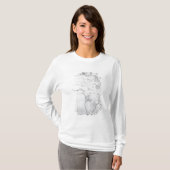 アフリカの地図 Tシャツ (正面フル)