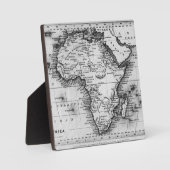 アフリカの地図 | Thomas Stirlingによる彫刻 フォトプラーク (正面)