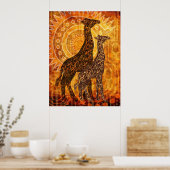 アフリカの夏 ポスター (キッチン)