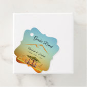 アフリカの夕日を男女で明らかにする フェイバータグ (インサイチュ)