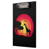 アフリカの夕日 クリップボード (左)