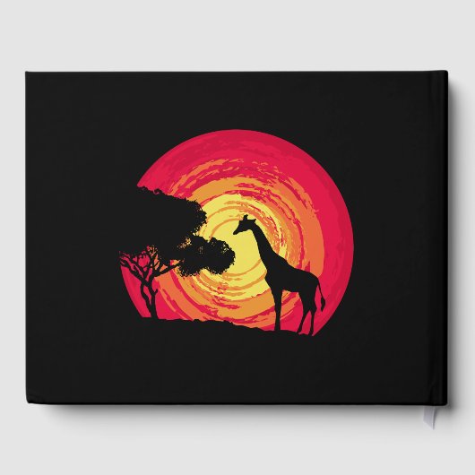 アフリカの夕日 ゲストブック (裏面)