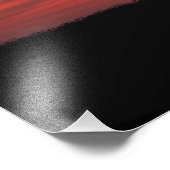 アフリカの夕日 フォトプリント            (角)