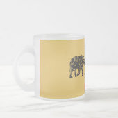 アフリカの夕日 フロストグラスマグカップ (左)