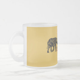 アフリカの夕日 フロストグラスマグカップ