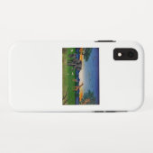 「アフリカの夕日」象のキリンアートフォンケース Case-Mate iPhoneケース (裏面(横))