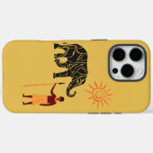 アフリカの夕日 Case-Mate iPhoneケース (裏面 (横))