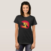 アフリカの夕日 Tシャツ (正面フル)