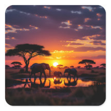 アフリカの夕焼けの壮麗さ レギングス タイツ