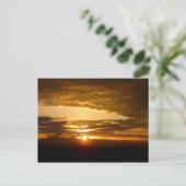 アフリカの夕焼け ポストカード (スタンド正面)