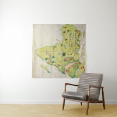 アフリカの大陸 タペストリー (インサイチュ(横))