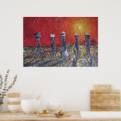 アフリカの太陽の子たち ポスター (キッチン)