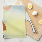 アフリカの女の子のアメリカ人のMoJoの台所タオル キッチンタオル (四つ折り)