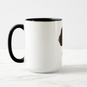 アフリカの女の子のコーヒー・マグ マグカップ (左)