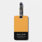 アフリカの女の子 ラゲッジタグ (裏面縦)