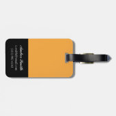 アフリカの女の子 ラゲッジタグ (裏面横)