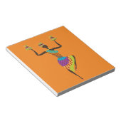 アフリカの女性部族芸術 ノートパッド (アングル)