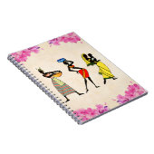 アフリカの女性 ノートブック (右側)