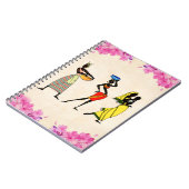 アフリカの女性 ノートブック (左側)