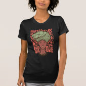 アフリカの女性 ブラックヒストリー月間 Tシャツ (正面)