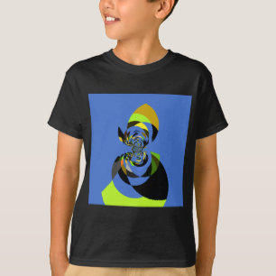 アフリカの女性 ベクトル デザイン アート プリント Tシャツ