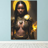 アフリカの女王019 キャンバスプリント (インサイチュ (ウッドフロア))