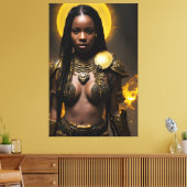 アフリカの女王019 キャンバスプリント (インサイチュ (リビング))