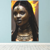 アフリカの女王024 キャンバスプリント (インサイチュ (ウッドフロア))