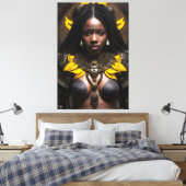 アフリカの女王031 キャンバスプリント (インサイチュ (寝室))