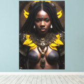 アフリカの女王031 キャンバスプリント (インサイチュ (ウッドフロア))