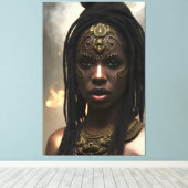 アフリカの女王033 キャンバスプリント (インサイチュ (ウッドフロア))