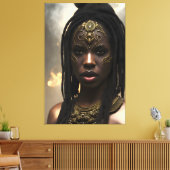 アフリカの女王033 キャンバスプリント (インサイチュ (リビング))