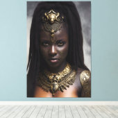 アフリカの女王036 キャンバスプリント (インサイチュ (ウッドフロア))