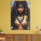 アフリカの女王043 キャンバスプリント (インサイチュ (リビング))