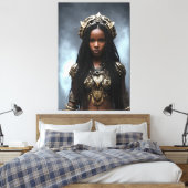 アフリカの女王067 キャンバスプリント (インサイチュ (寝室))