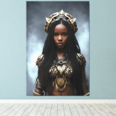 アフリカの女王067 キャンバスプリント (インサイチュ (ウッドフロア))