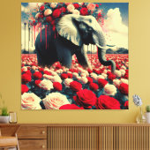 アフリカの女王10 キャンバスプリント (インサイチュ (リビング))