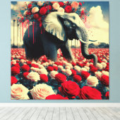 アフリカの女王10 キャンバスプリント (インサイチュ (ウッドフロア))